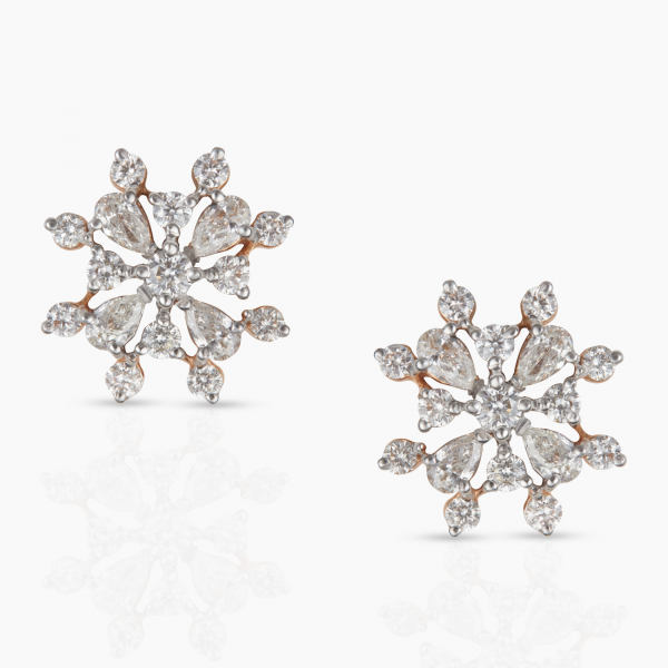 Angular Square Studs