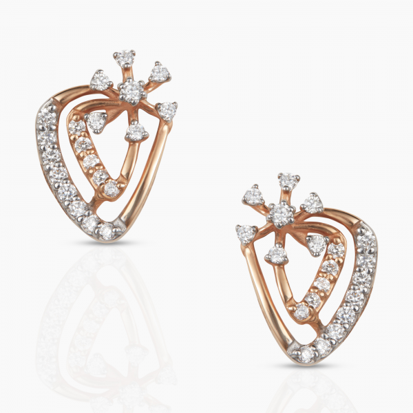 Prism Petal Stud Earrings