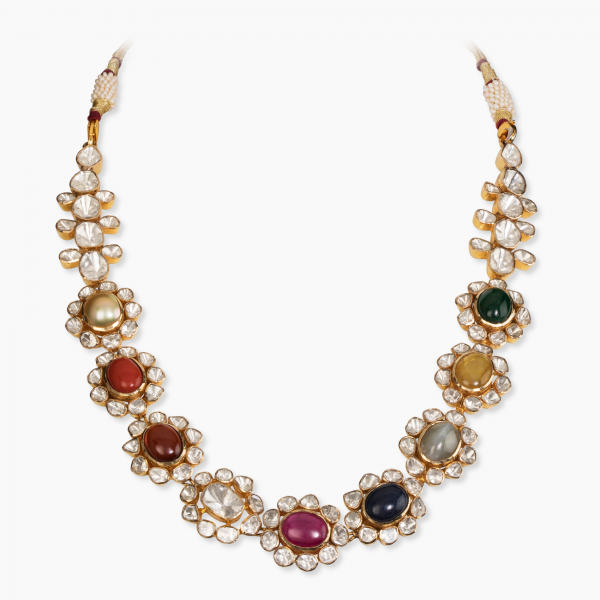 Navratna Polki Neckset
