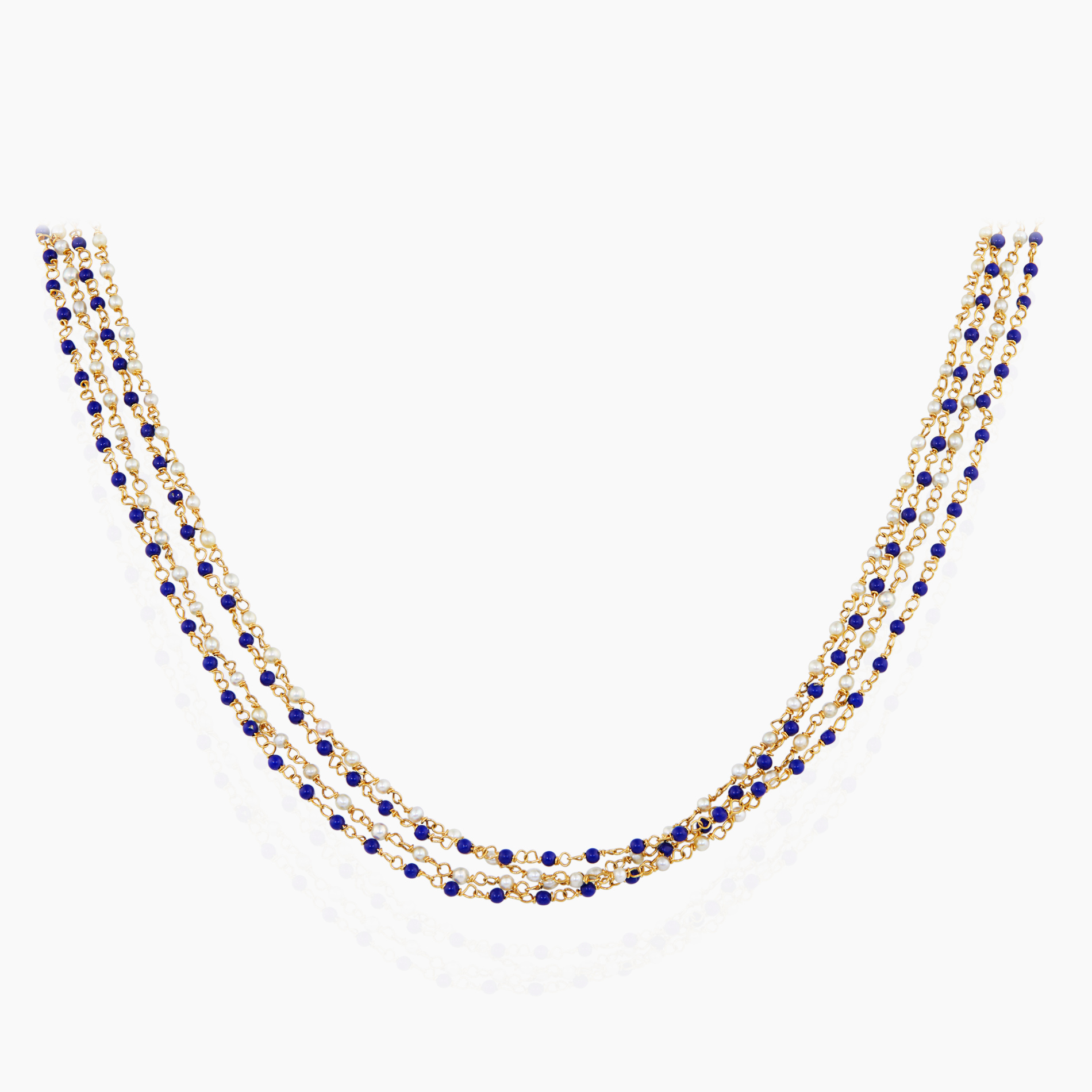 Multilayered Pearl Chain