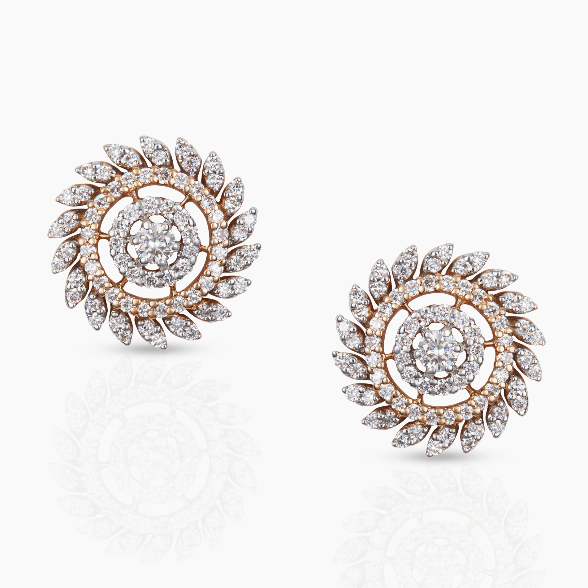 Sun Inspired Mordern Studs