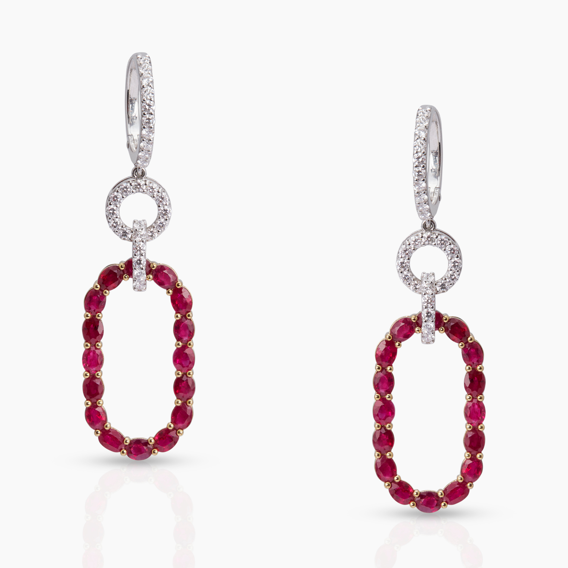 Ruby Radiance Earrings