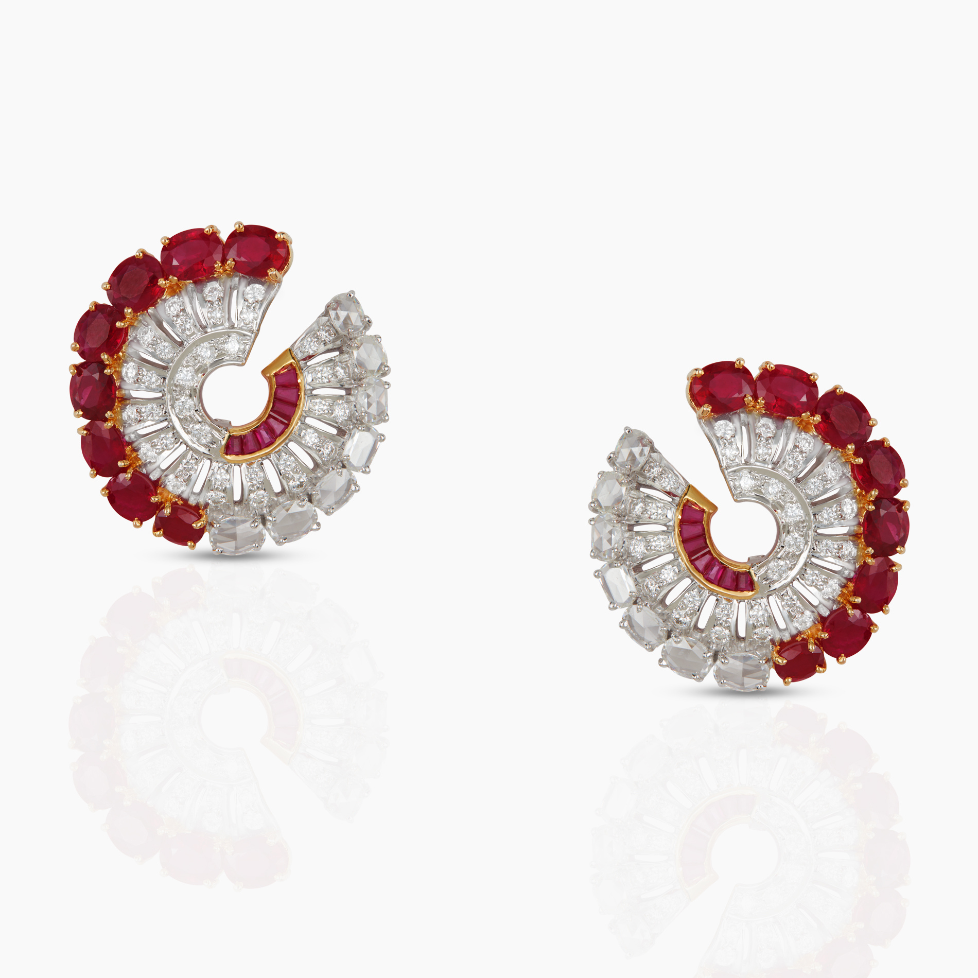 Classic Ruby Studs