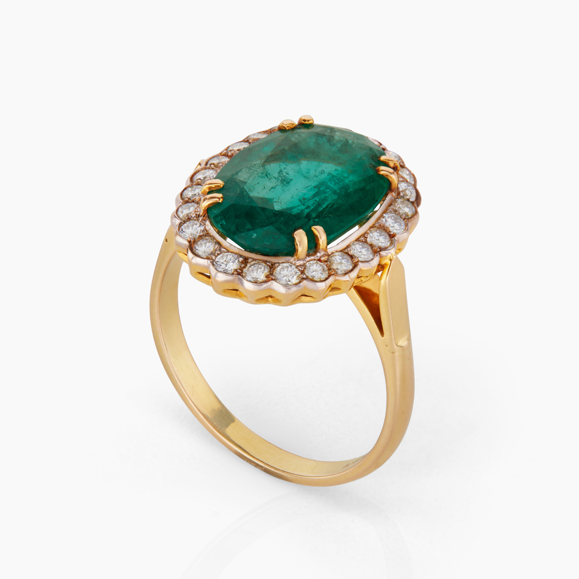 Statement Emerald Solitaire Ring
