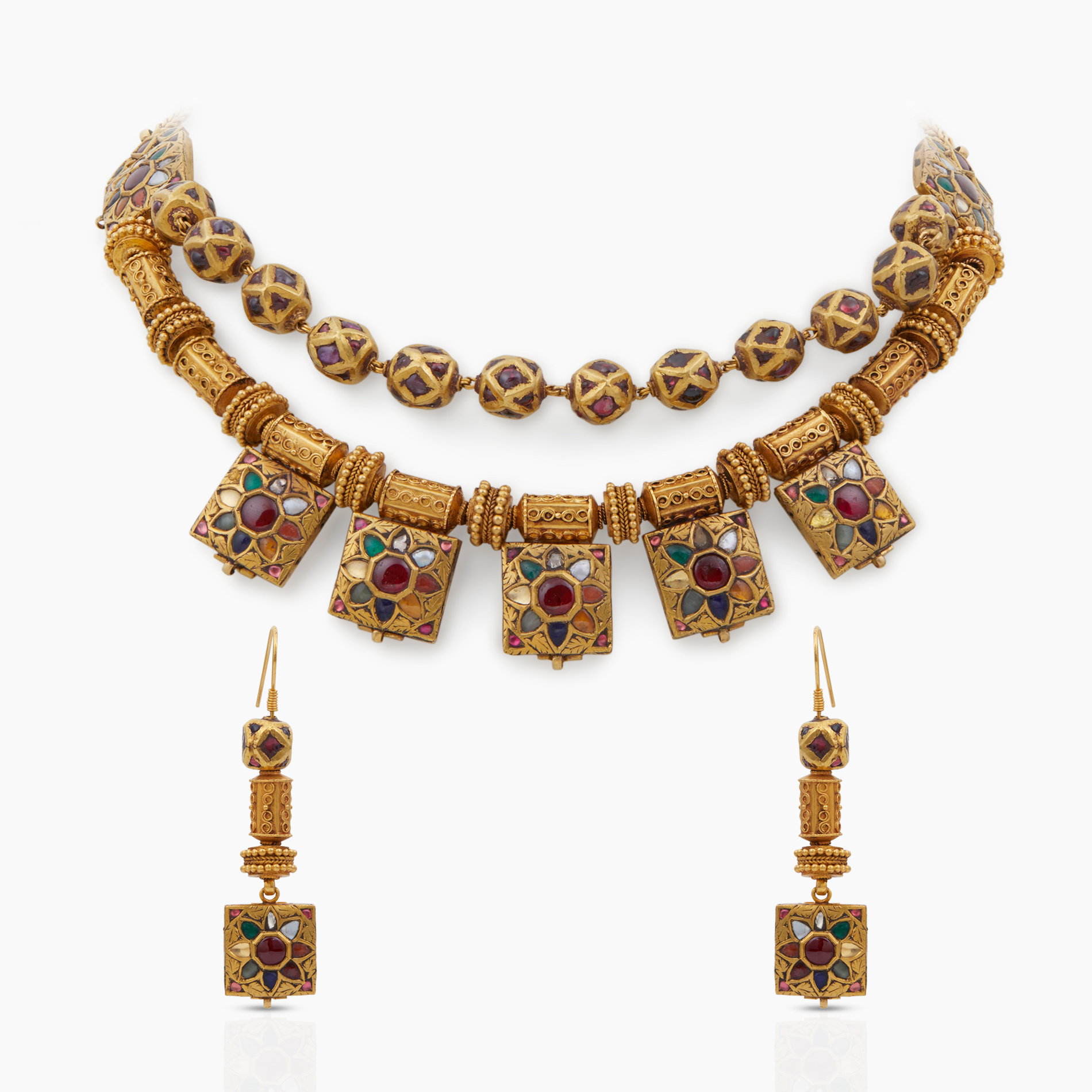 Antique Double Layered Neckset