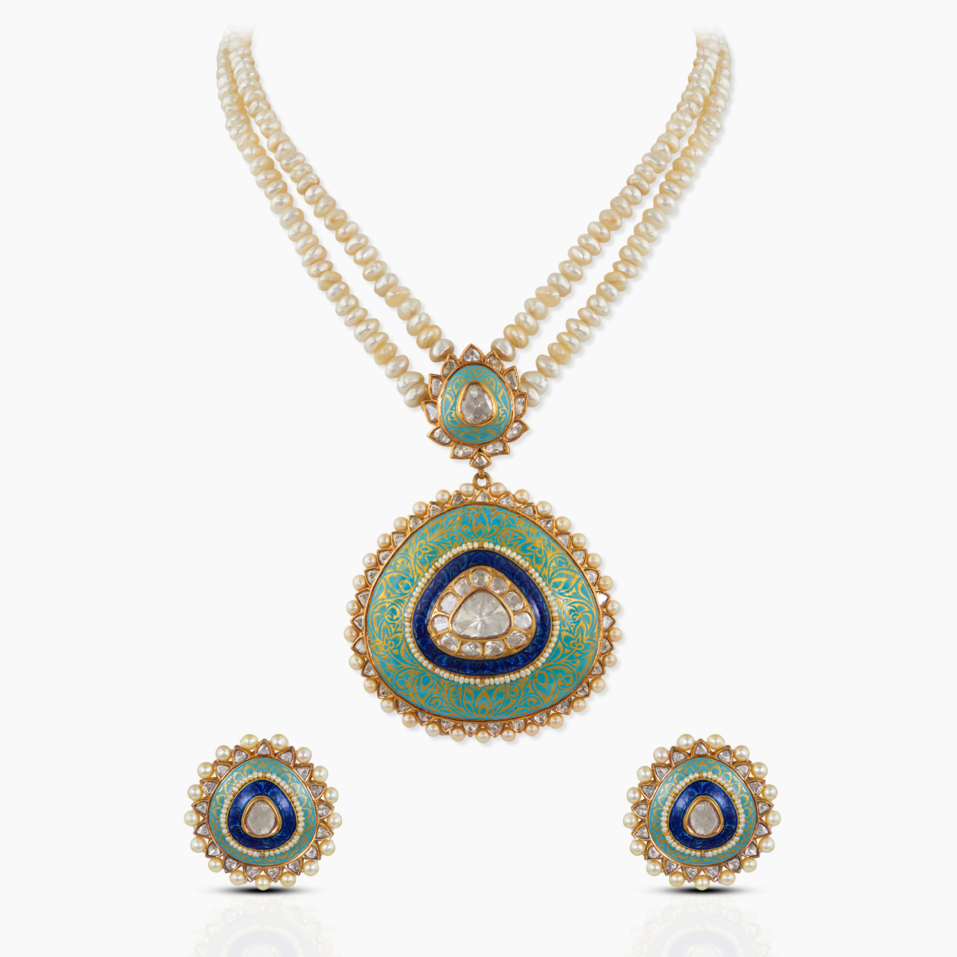 Phirozian Sea Pearl Set