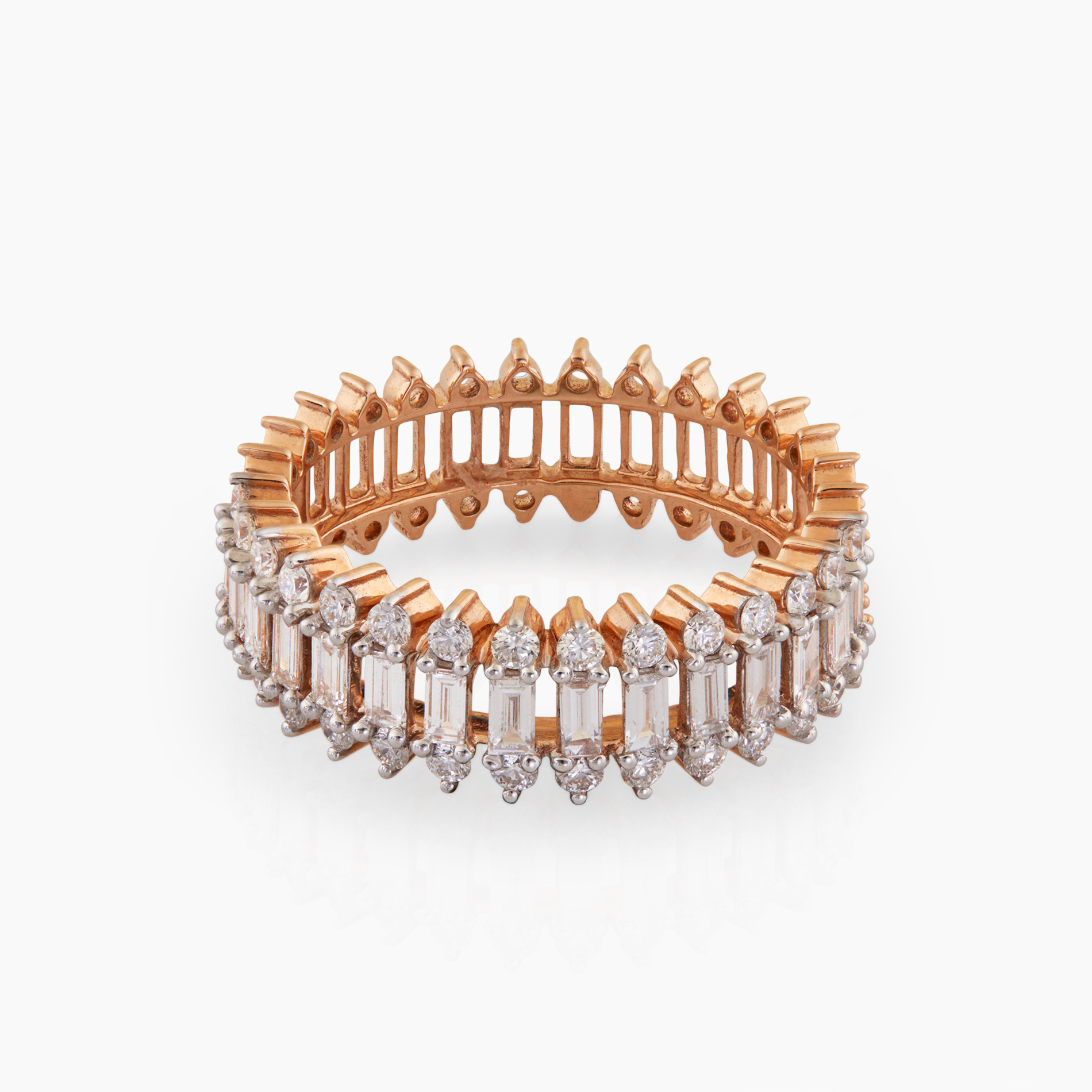 Timeless Baguette Diamond Band