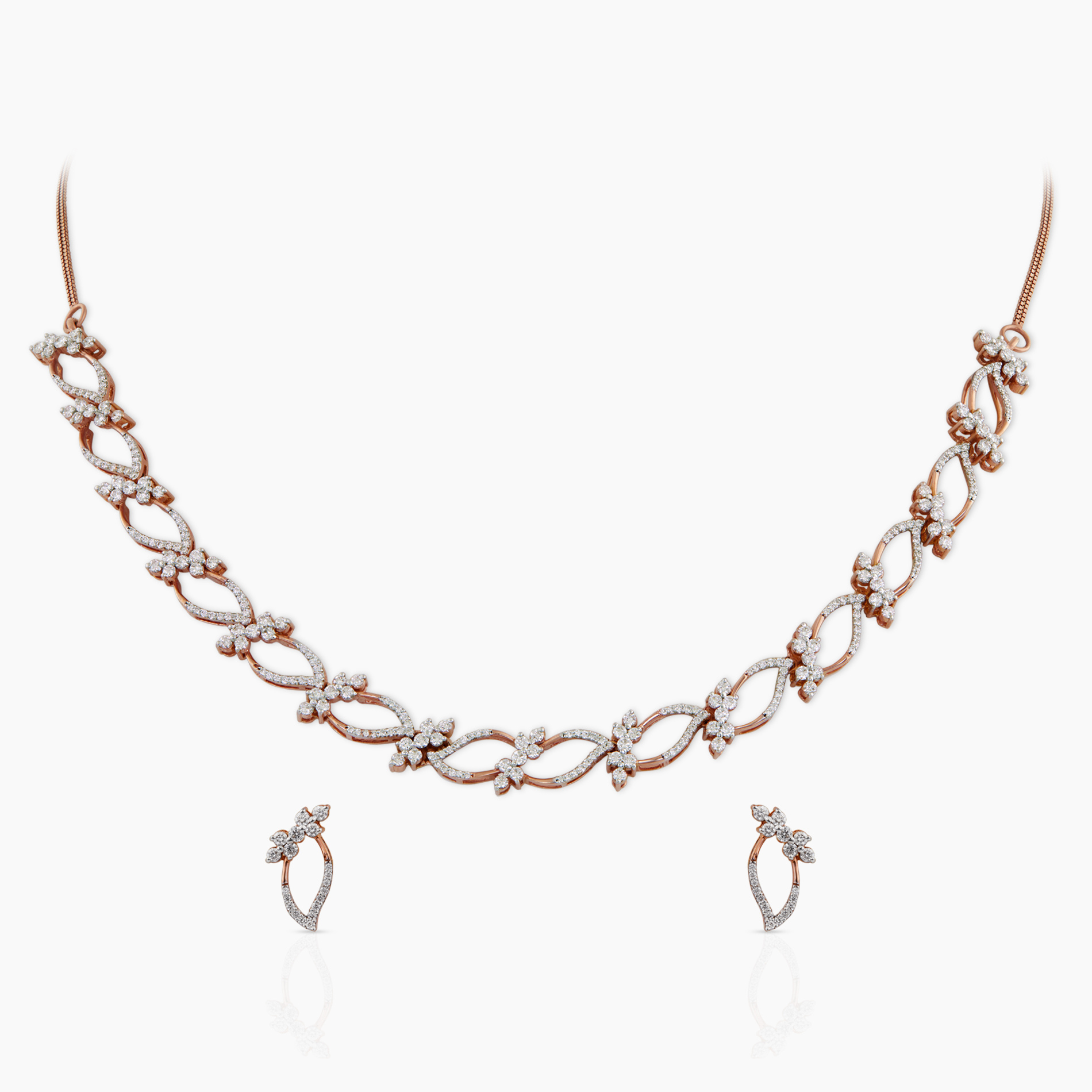 Elegant Twist Neckset