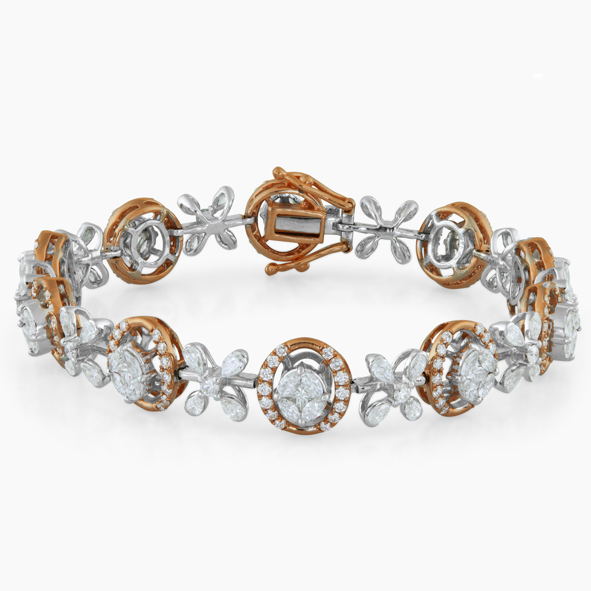 Elegant Rose Gold bloom