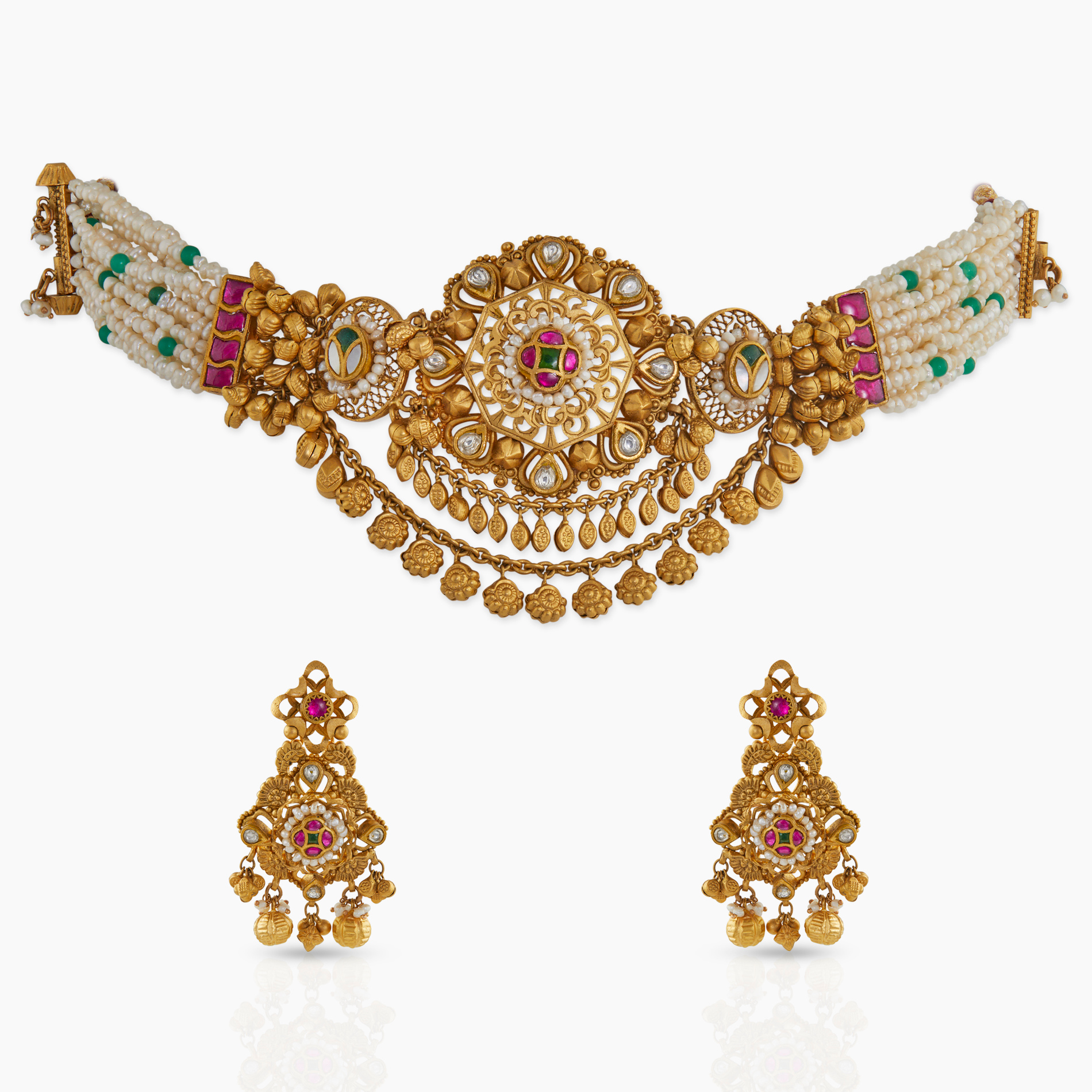 Golden Sundaze Choker Set