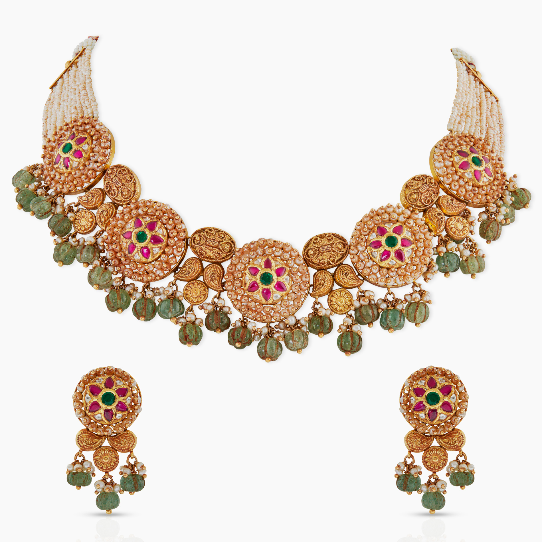 Regal Antique Neckset