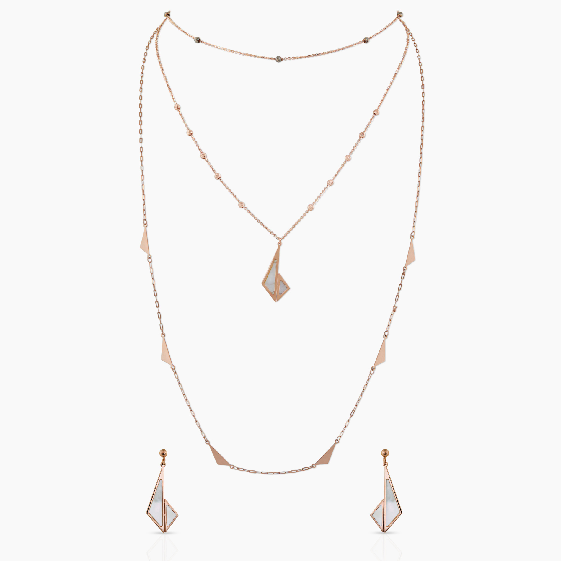 Triple Layered Chique Neckset