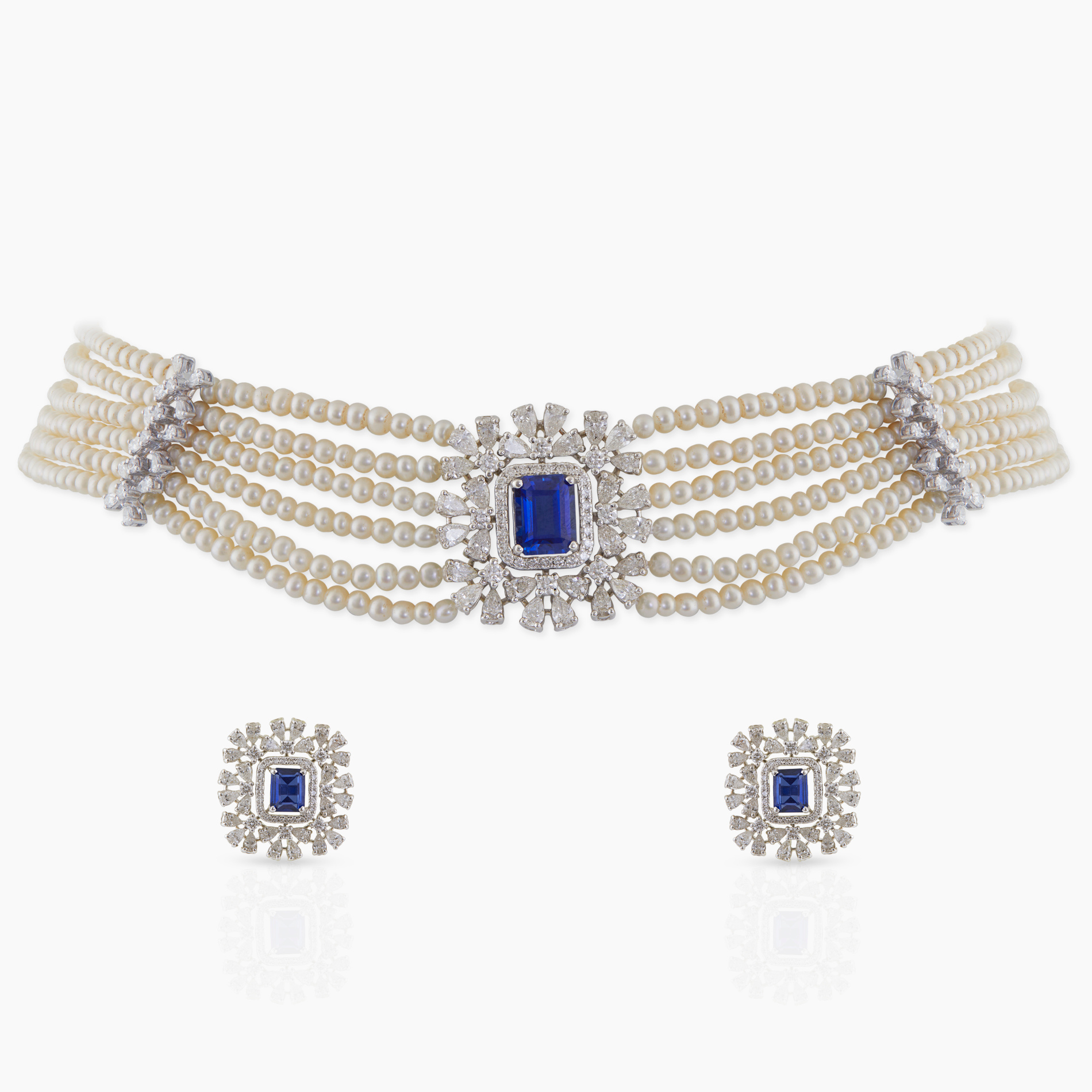 Sapphire Royale Choker