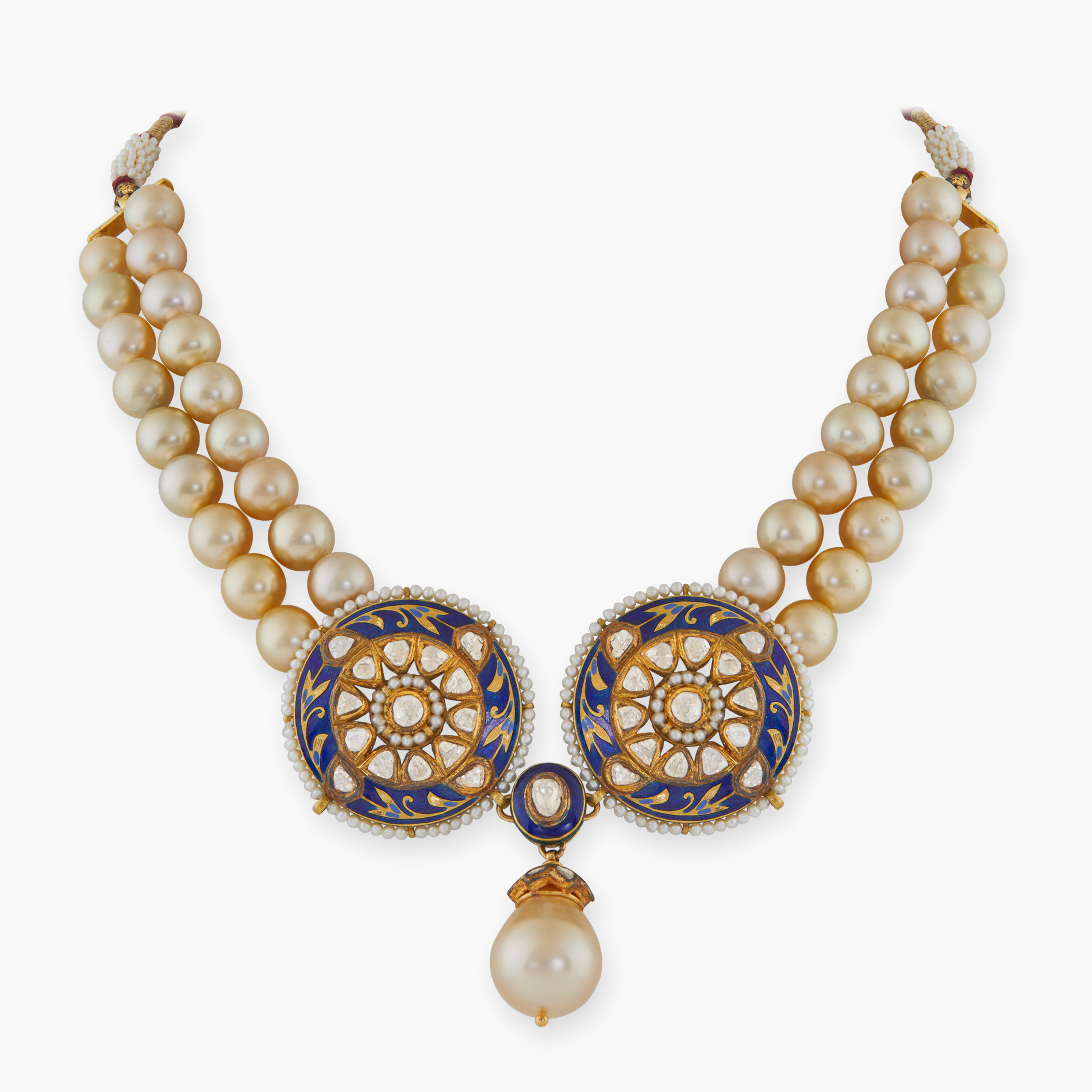 Indigo Pearl Necklace