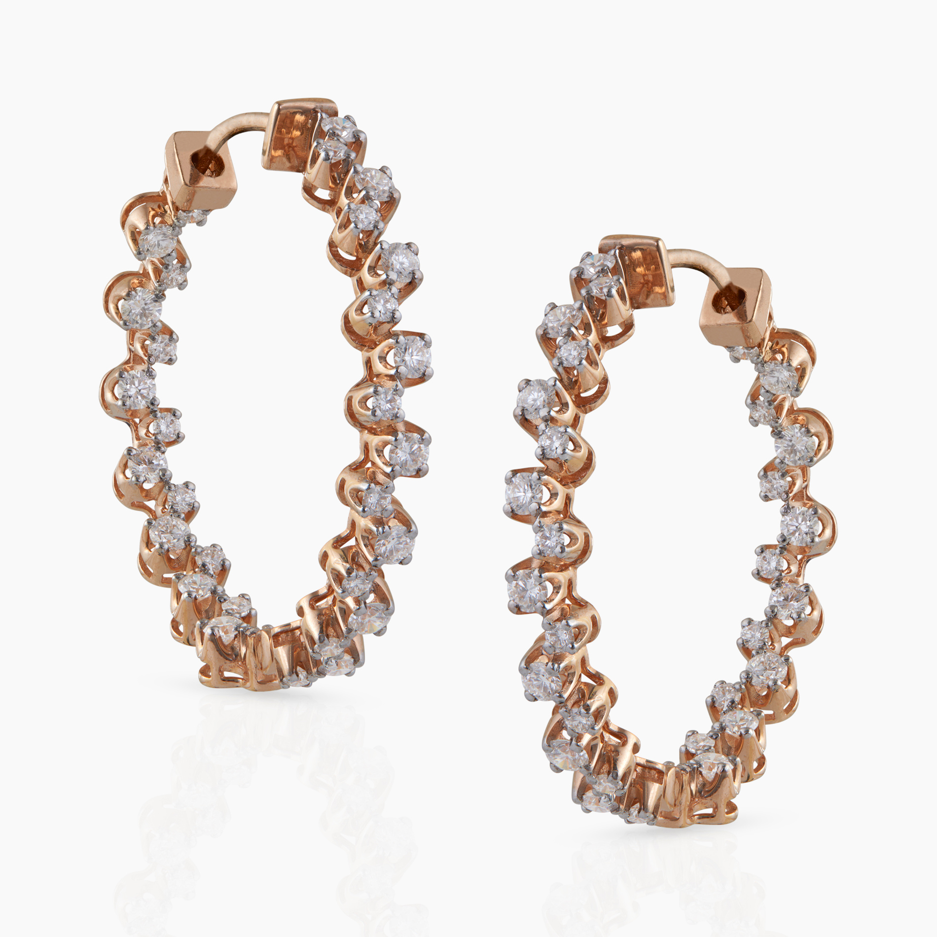 Twist Of Zing Hoops