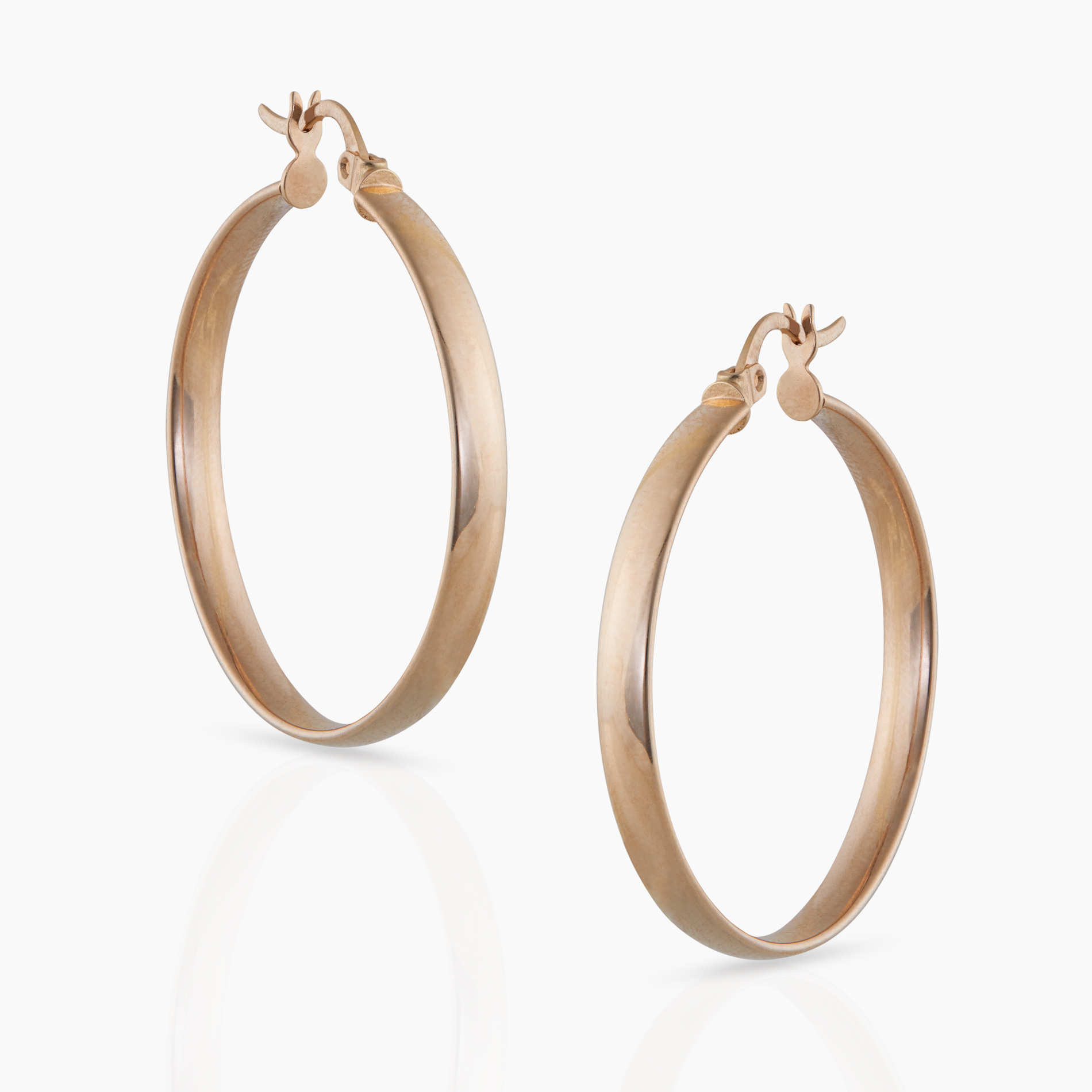 Chic Golden Hoop