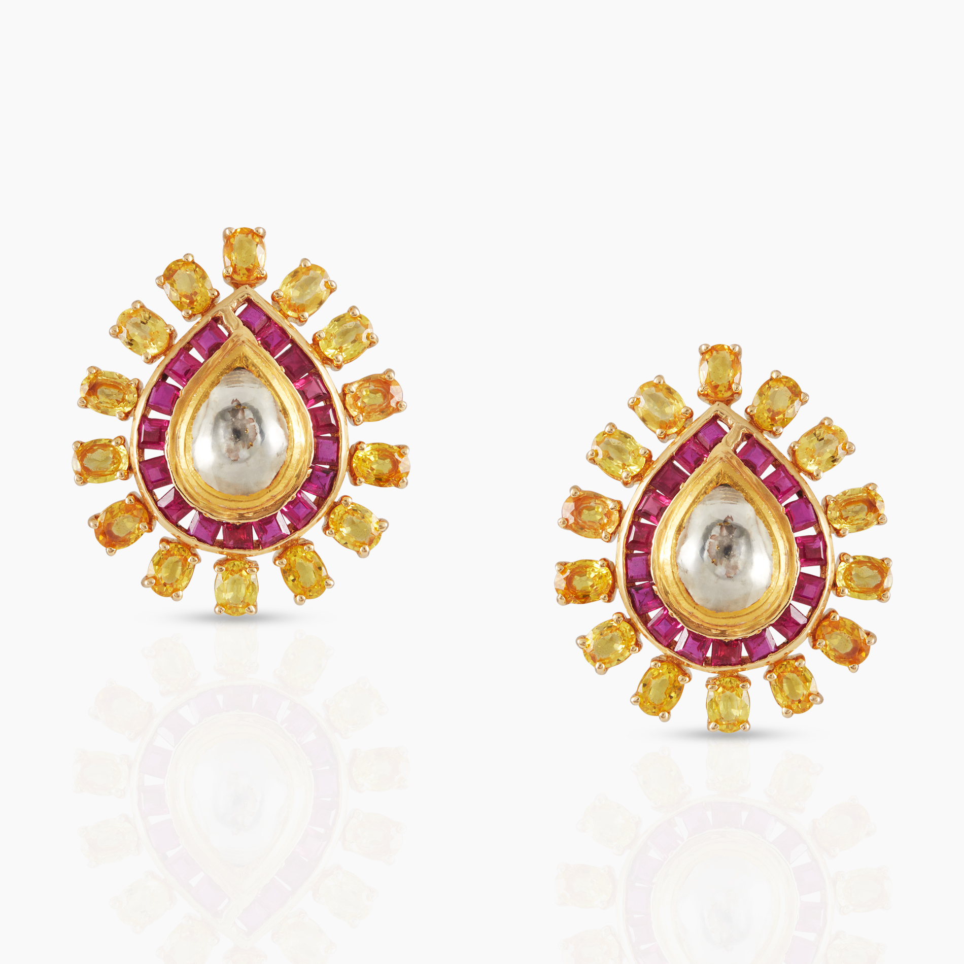 Radiant Ruby and Sapphire