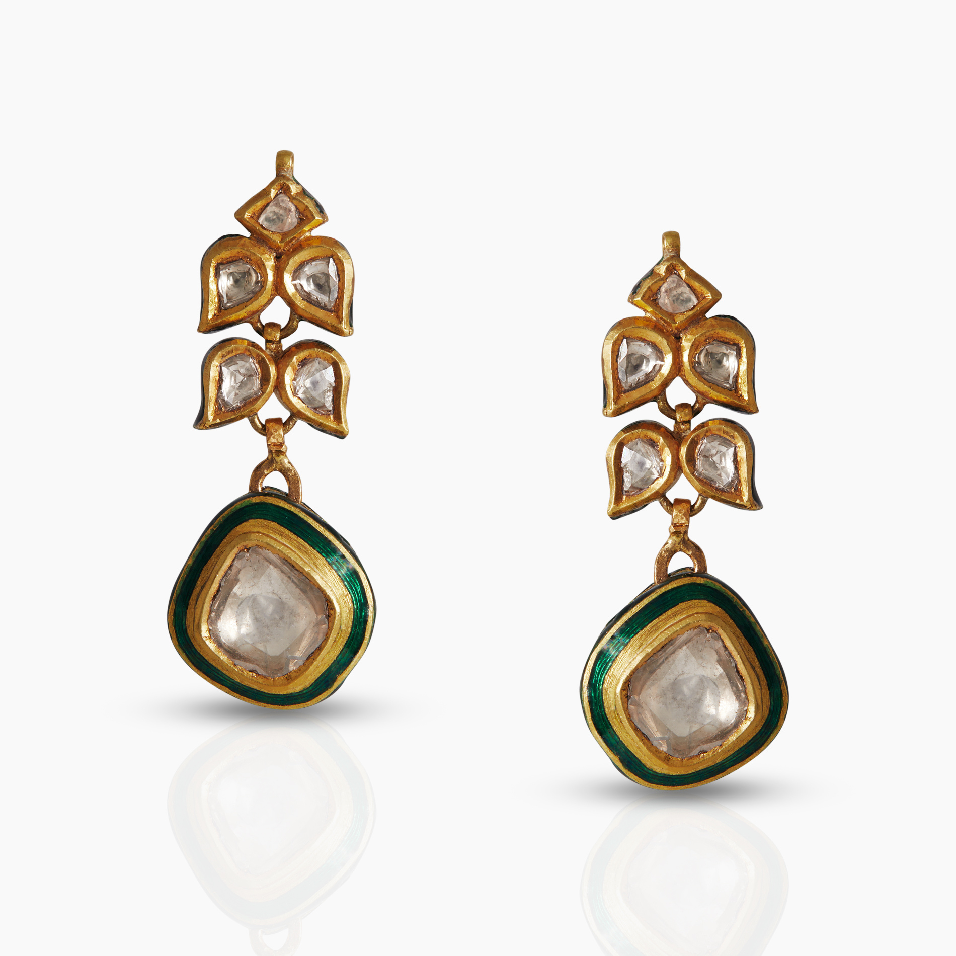 Everyday Polki danglers