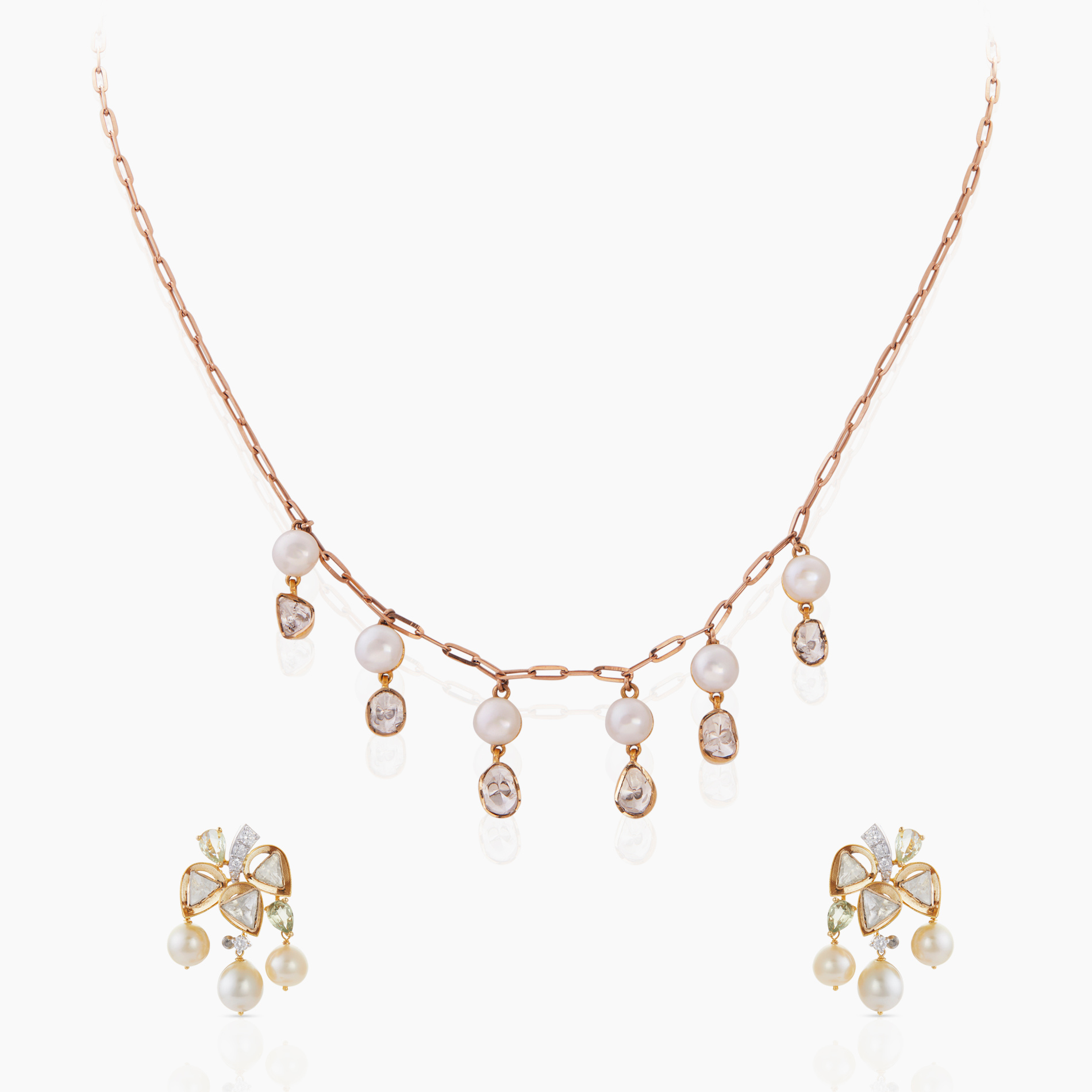 Dainty Pearl Tassels