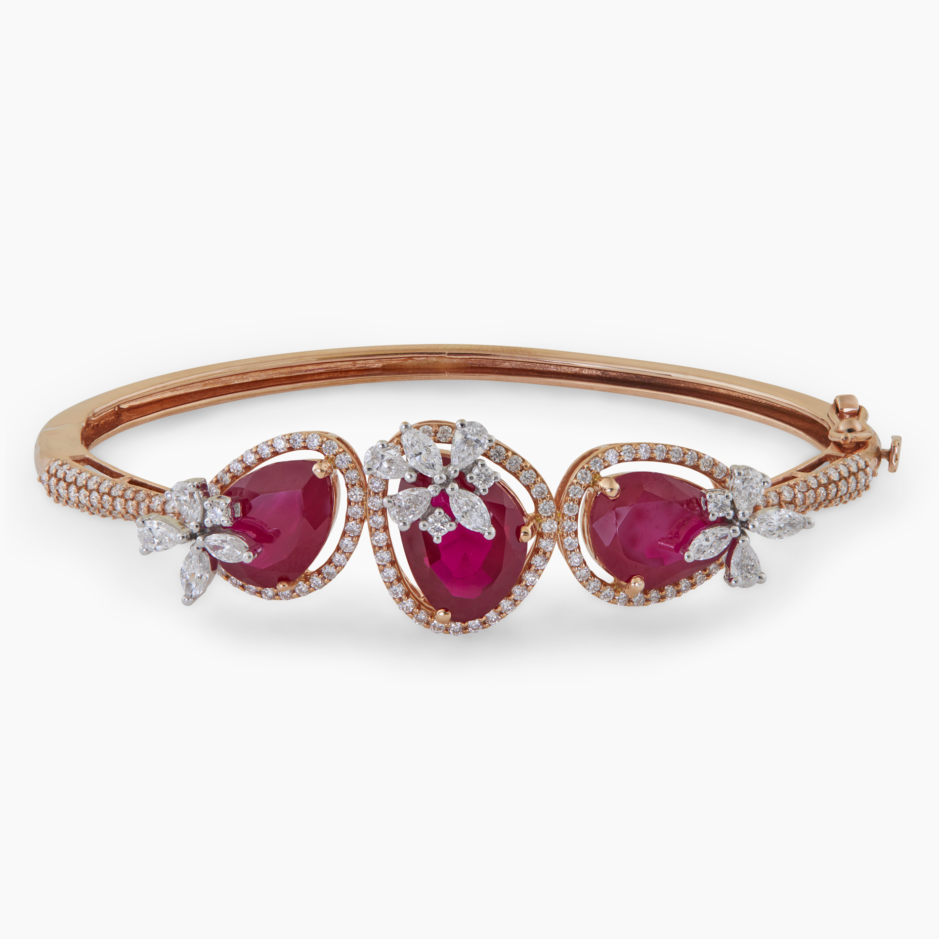 Ruby Bloom Bracelet