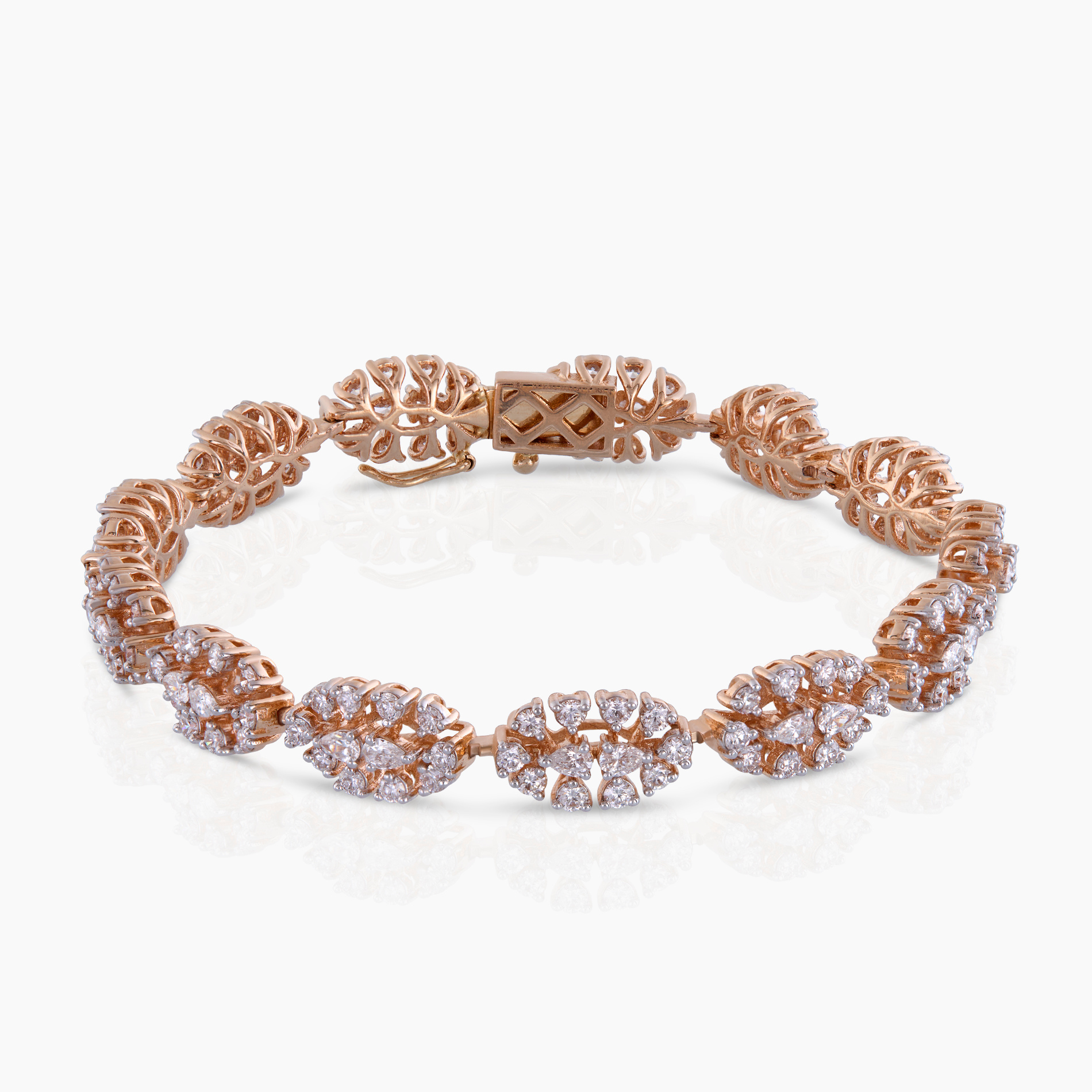 Diamond Cluster Bracelet