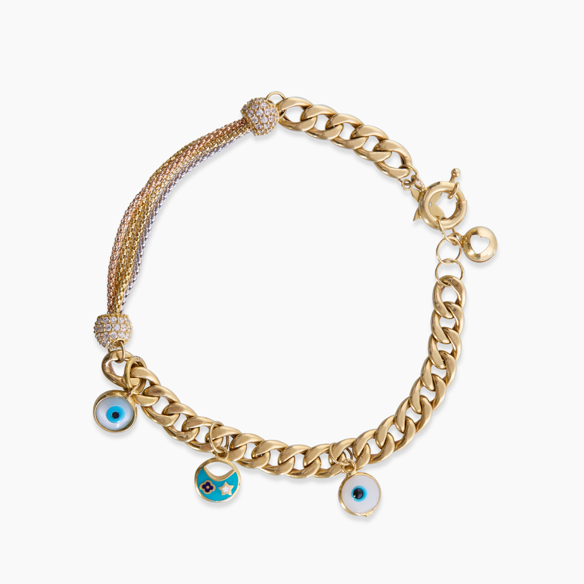 Evil Eye Charm Bracelet