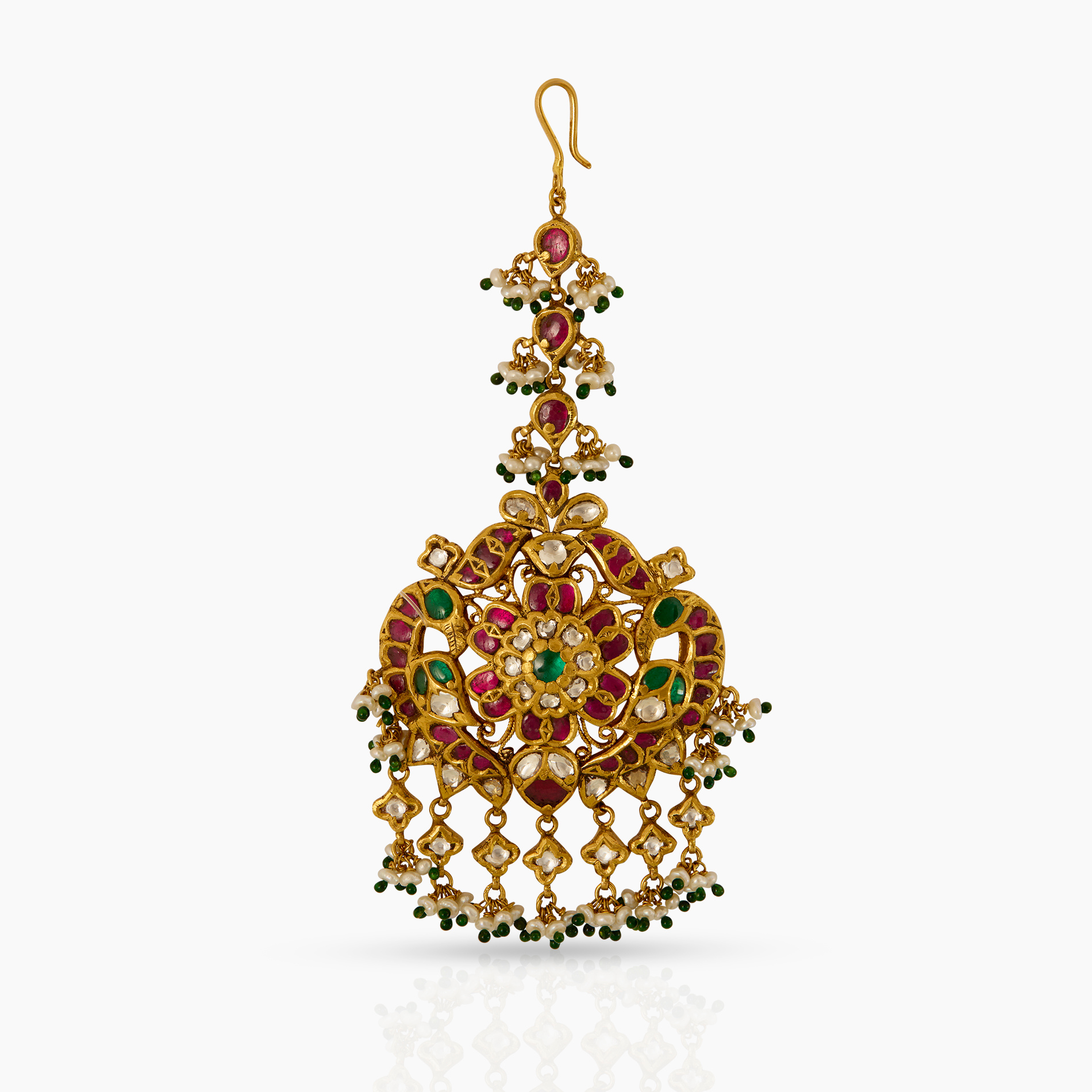Kundan Floral Tika