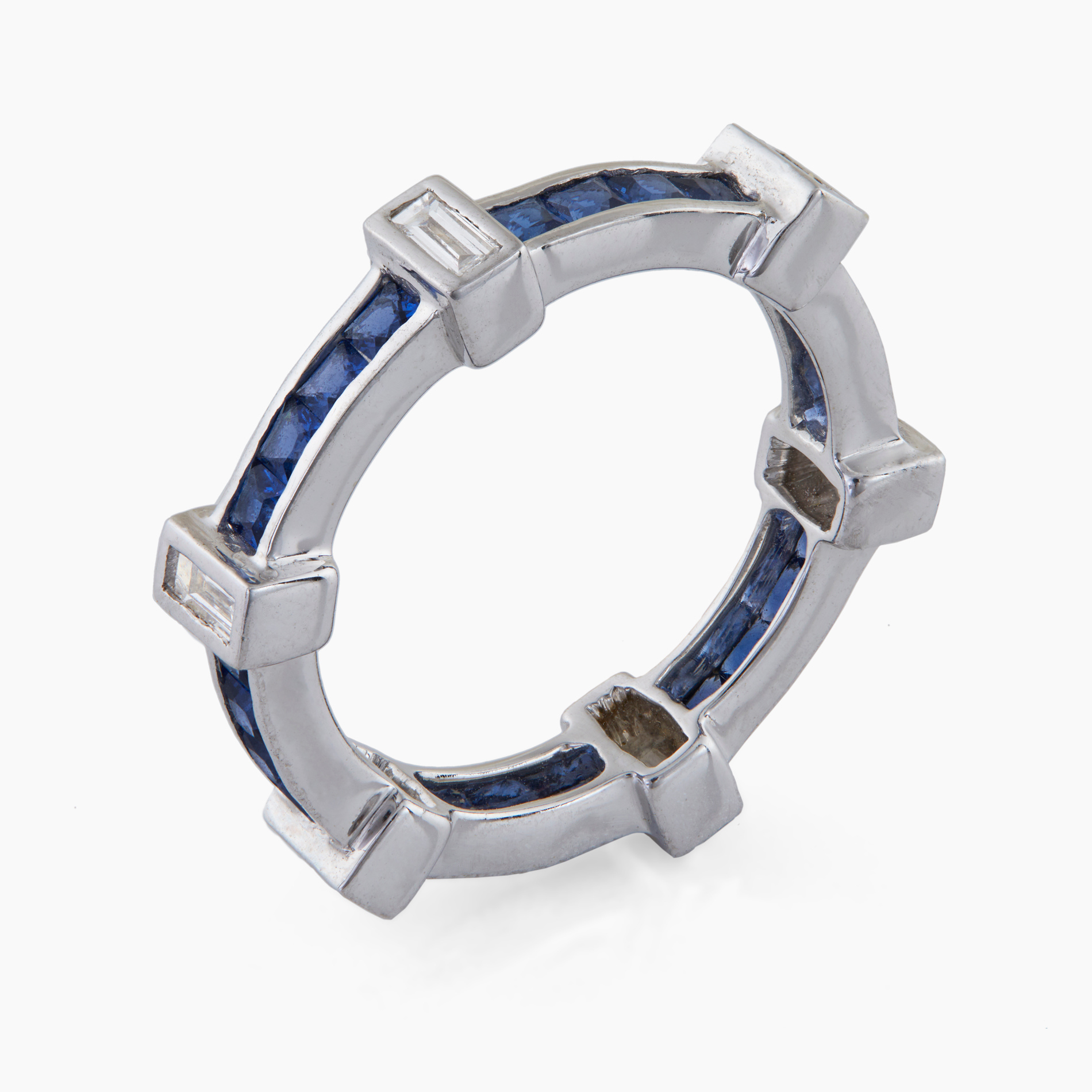Sapphire Serenity Eternity Band