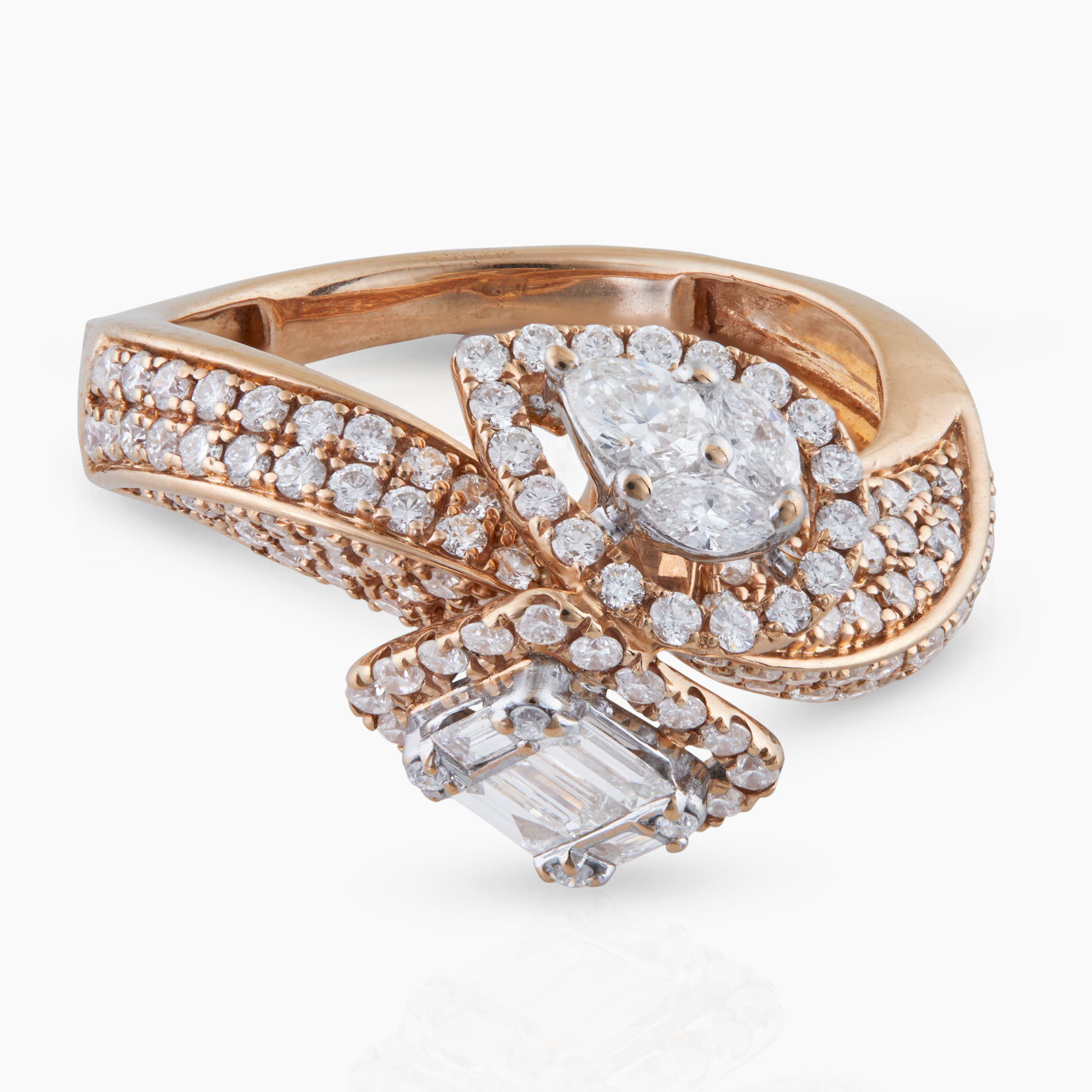 Signature Rose Gold Diamond Ring